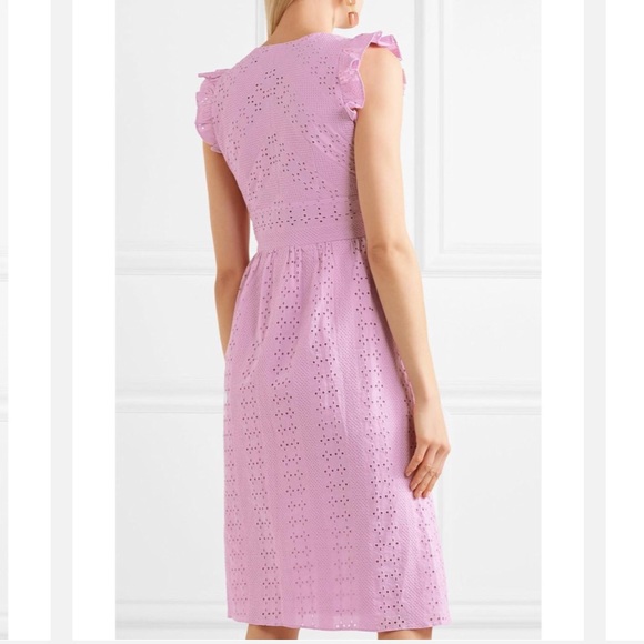 J. Crew Broderie Anglaise Cotton Poplin Dress - Picture 6 of 9